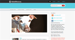 Desktop Screenshot of indianaigrescue.org